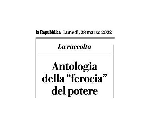 [recensione] Racconti Feroci, Robin edizioni, Biblioteca del Vascello