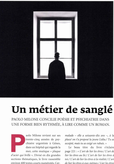 [presse] Le Matricule des Anges