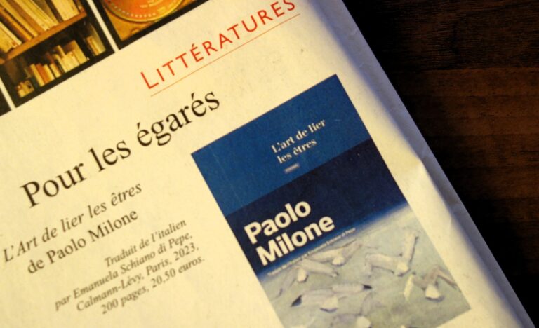 [article] Le Monde Diplomatique | Littératures du monde | Pour les égarés | Olivier Pironet